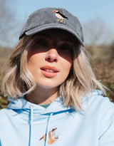 Puffin Embroidered Vintage Cap