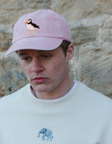 Puffin Embroidered Vintage Cap