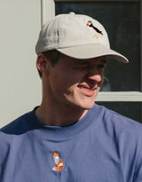 Puffin Embroidered Vintage Cap