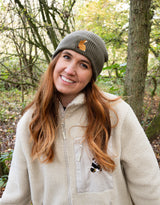 Rabbit Embroidered Beanie