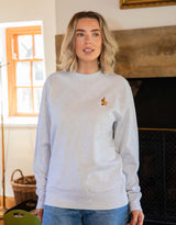 Rabbit Embroidered Unisex Sweatshirt