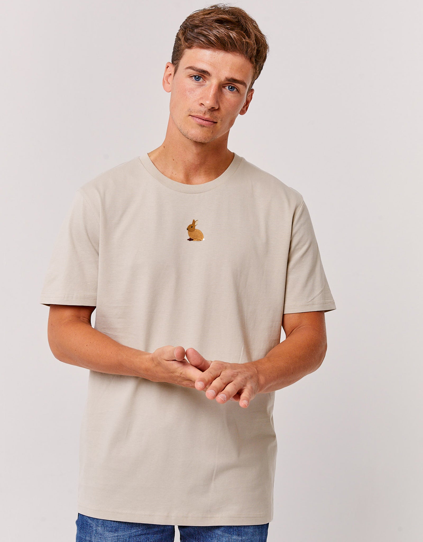 Rabbit Embroidered Unisex T-Shirt
