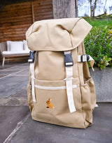 Rabbit Embroidered Recycled Rucksack