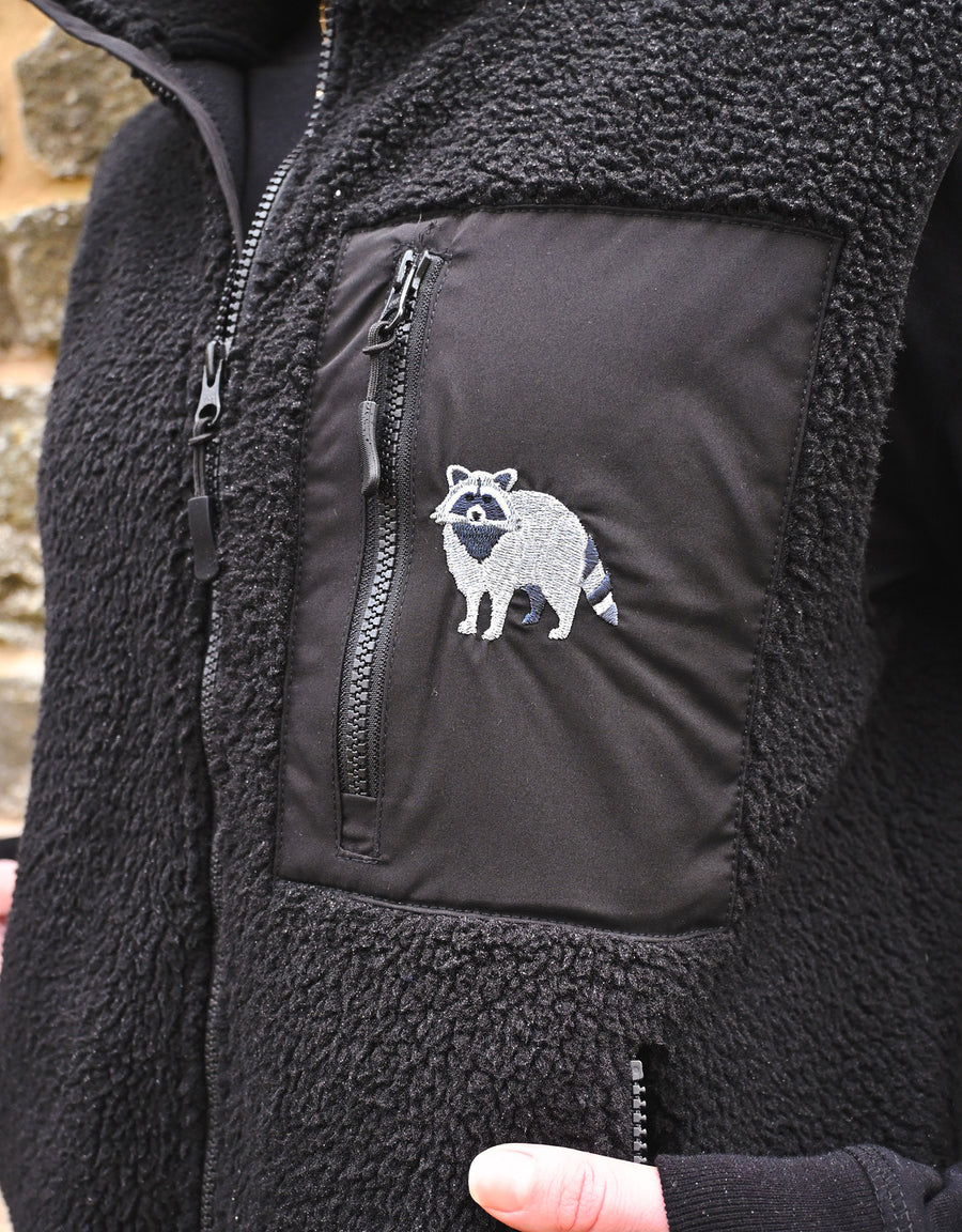 Raccoon Recycled Polyester Fleece Gilet
