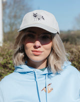 Raccoon Embroidered Vintage Cap
