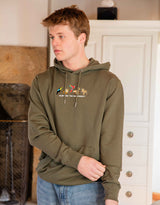 Nurture The Rainforest Embroidered Unisex Hoodie