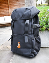 Red Fox Embroidered Recycled Rucksack