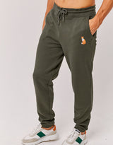 Red Fox Embroidered Unisex Sweatpants