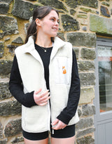 Red Fox Recycled Polyester Fleece Gilet