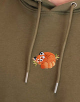 Red Panda Embroidered Unisex Oversized Tee