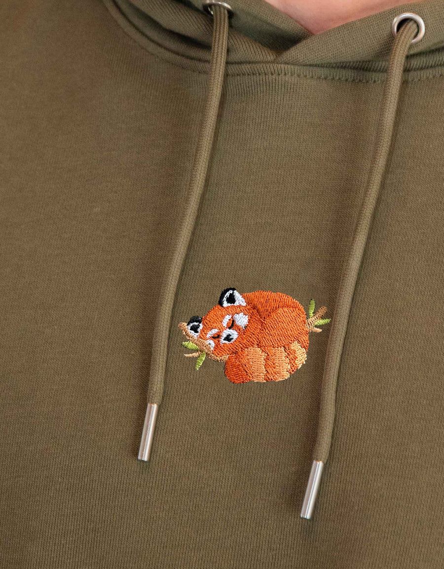 Red Panda Embroidered Unisex T-Shirt