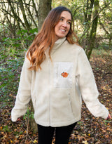 Red Panda Full Zip Recycled Polyester Fleece