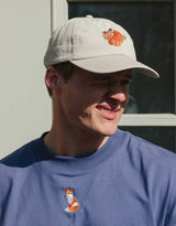 Red Panda Embroidered Vintage Cap