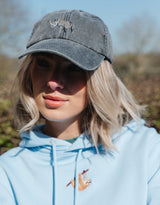 Rhino Embroidered Vintage Cap