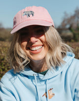 Rhino Embroidered Vintage Cap