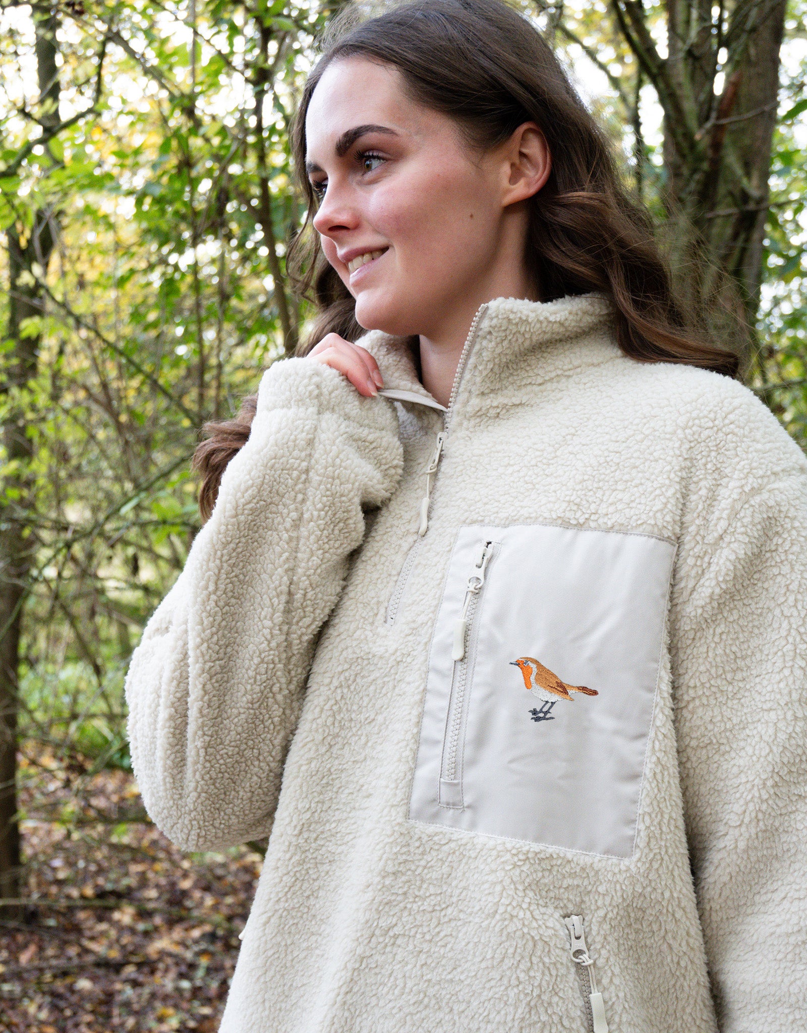 Robin 1/4 Zip Recycled Polyester Fleece