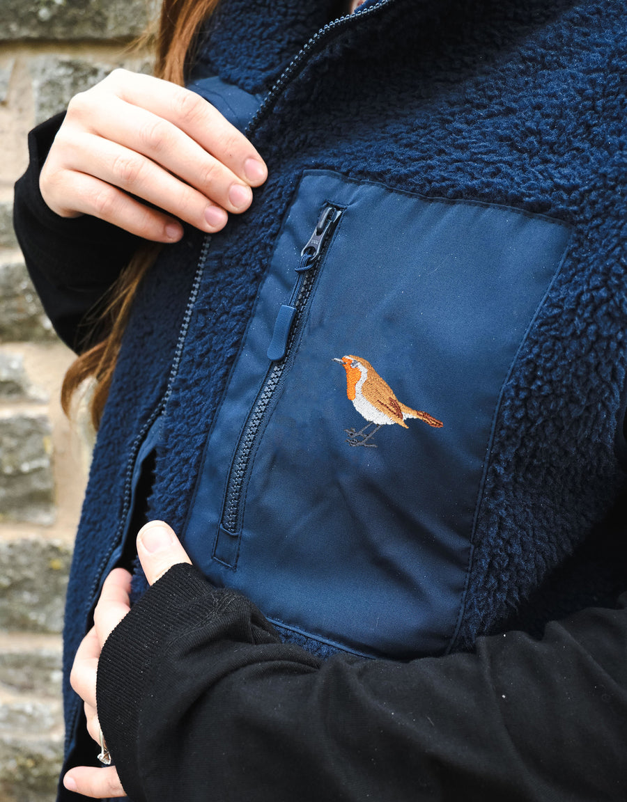 Robin Recycled Polyester Fleece Gilet