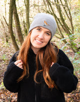 Robin Embroidered Beanie