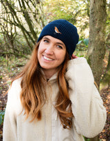 Robin Embroidered Beanie