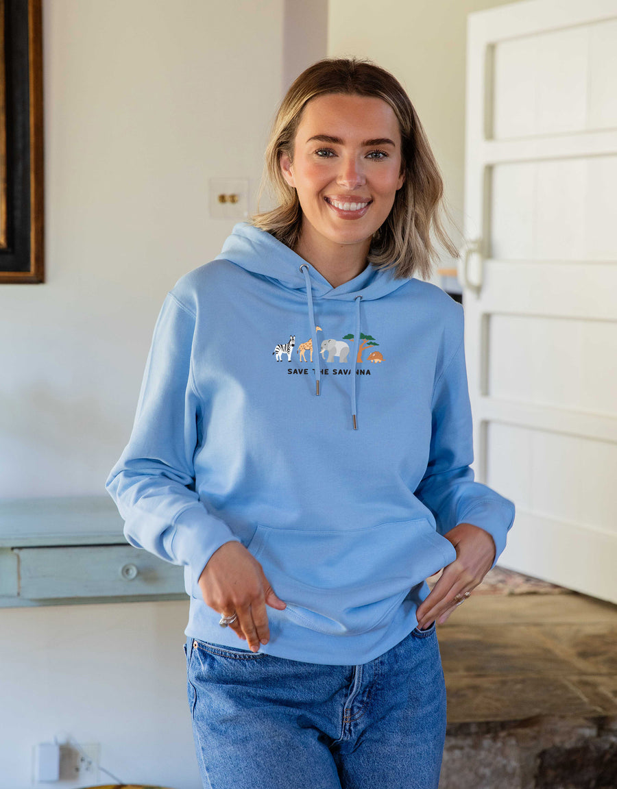 Save The Savanna Embroidered Unisex Hoodie