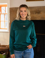 Sea Turtle Embroidered Unisex Sweatshirt
