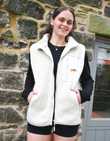 Sea Turtle Recycled Polyester Fleece Gilet