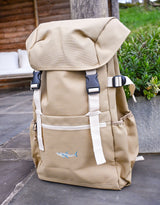 Shark Embroidered Recycled Rucksack