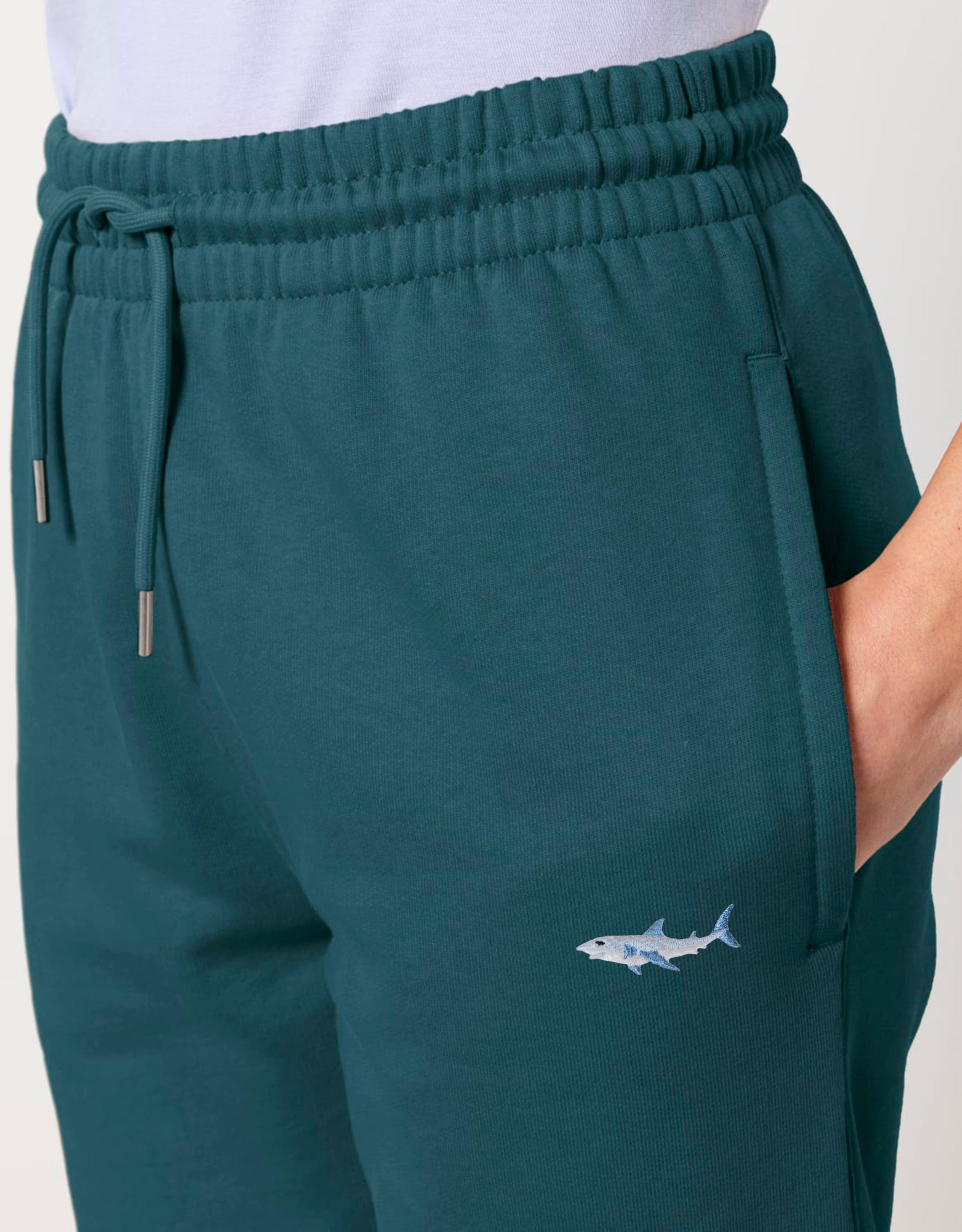 Shark Embroidered Unisex Sweatpants