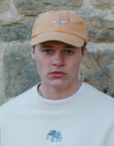 Shark Embroidered Vintage Cap