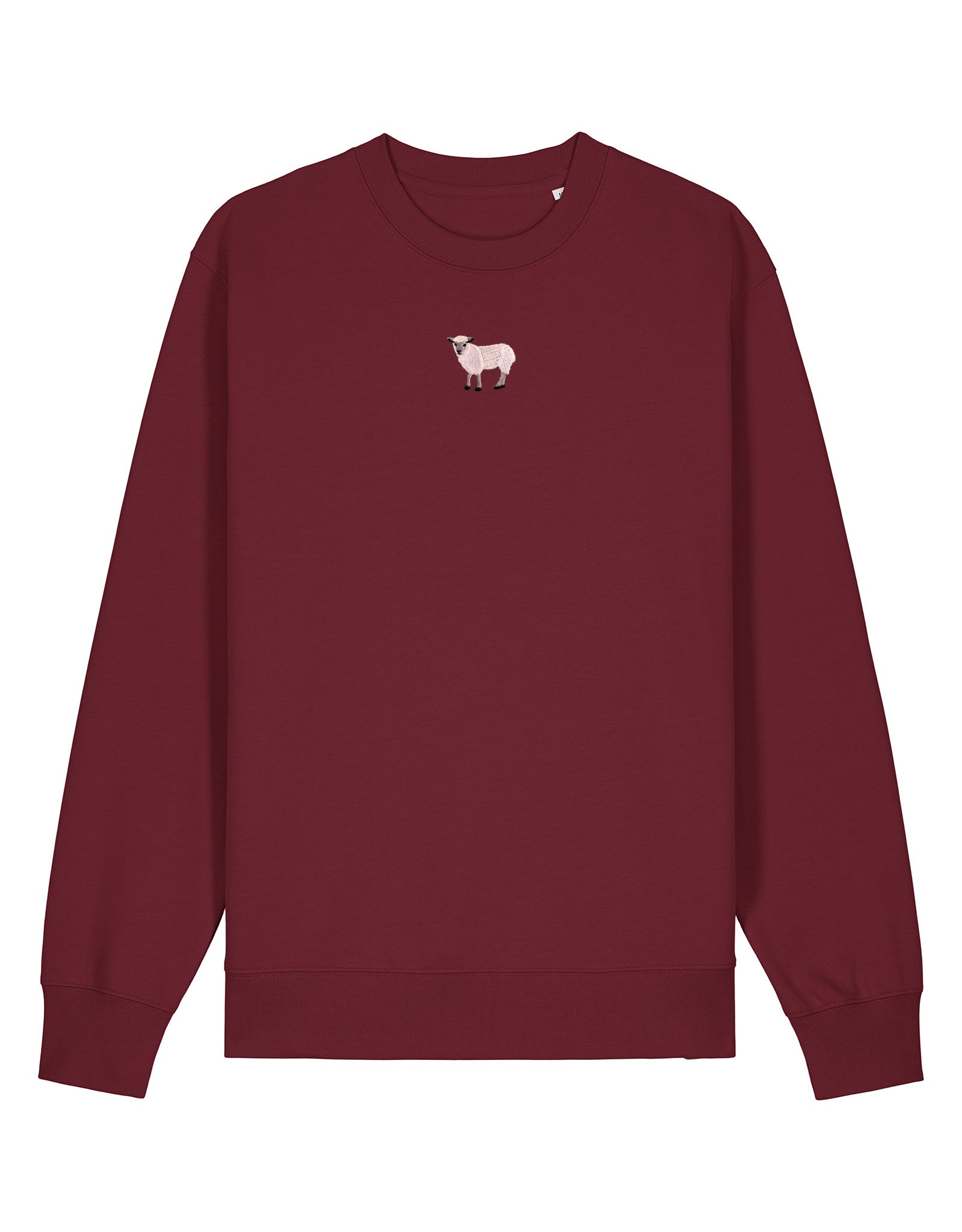 Sheep Embroidered Unisex Sweatshirt