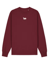 Sheep Embroidered Unisex Sweatshirt