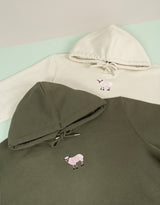 Sheep Embroidered Tonal Beanie