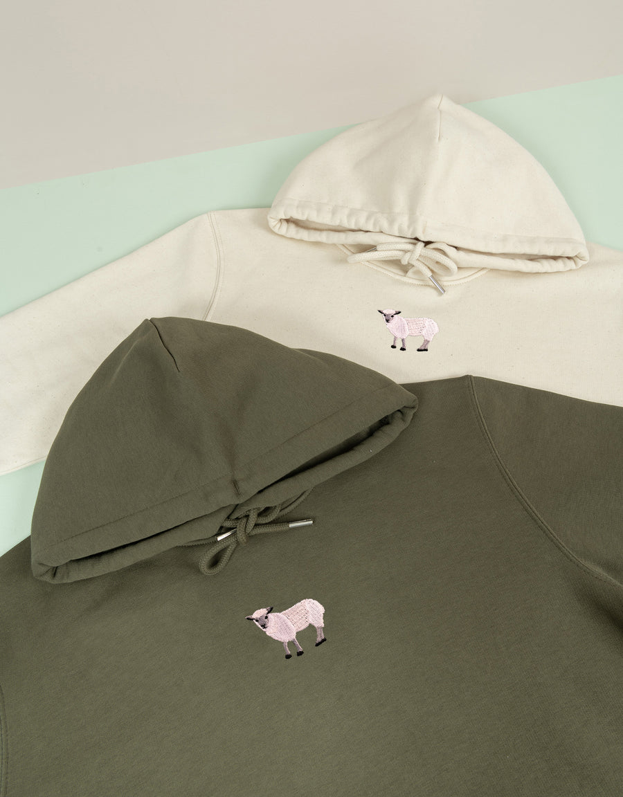 Sheep Full Zip Recycled Polyester Fleece