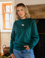 Sheep Embroidered Unisex Sweatshirt