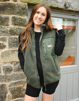 Sheep Recycled Polyester Fleece Gilet