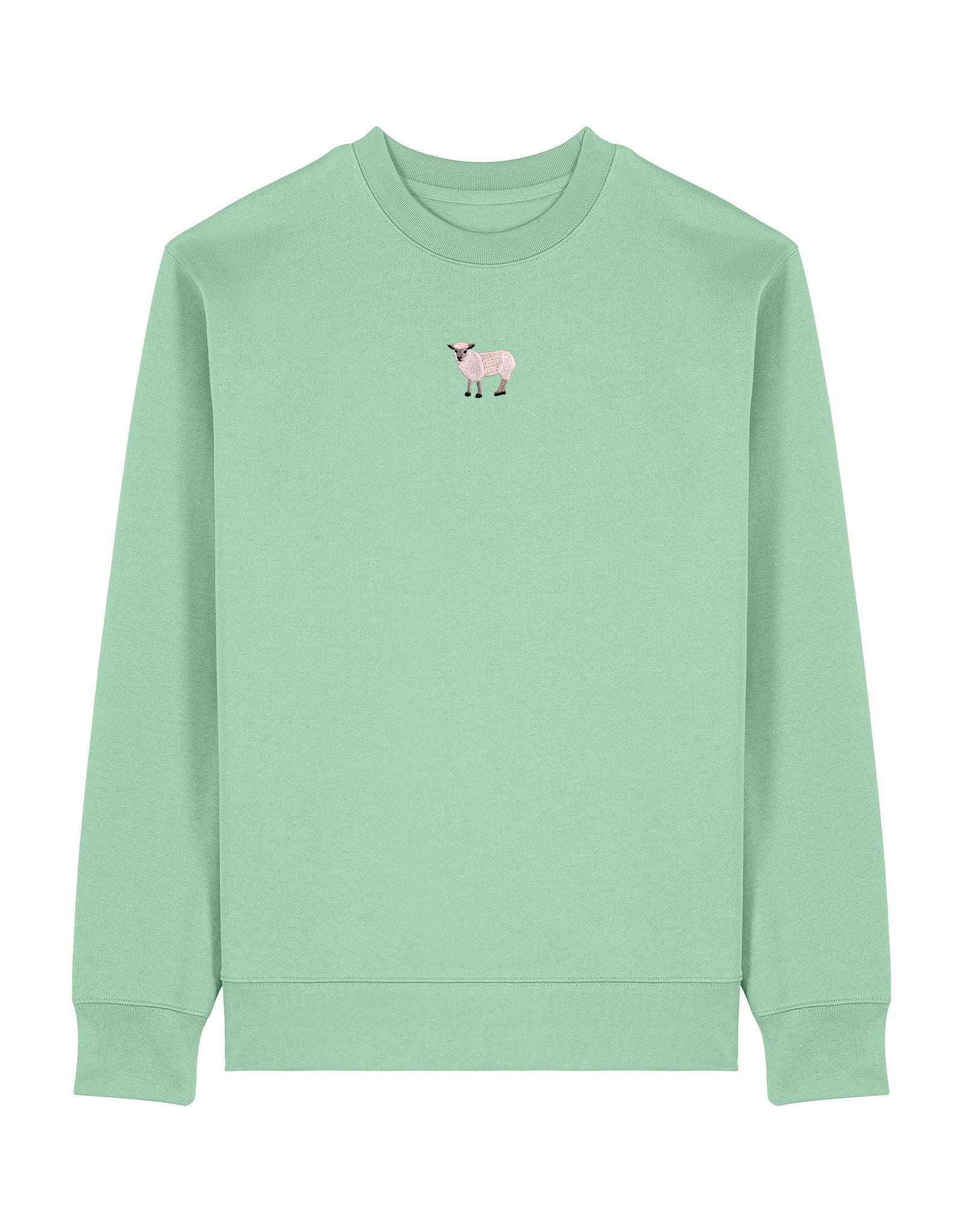 Sheep Embroidered Unisex Sweatshirt