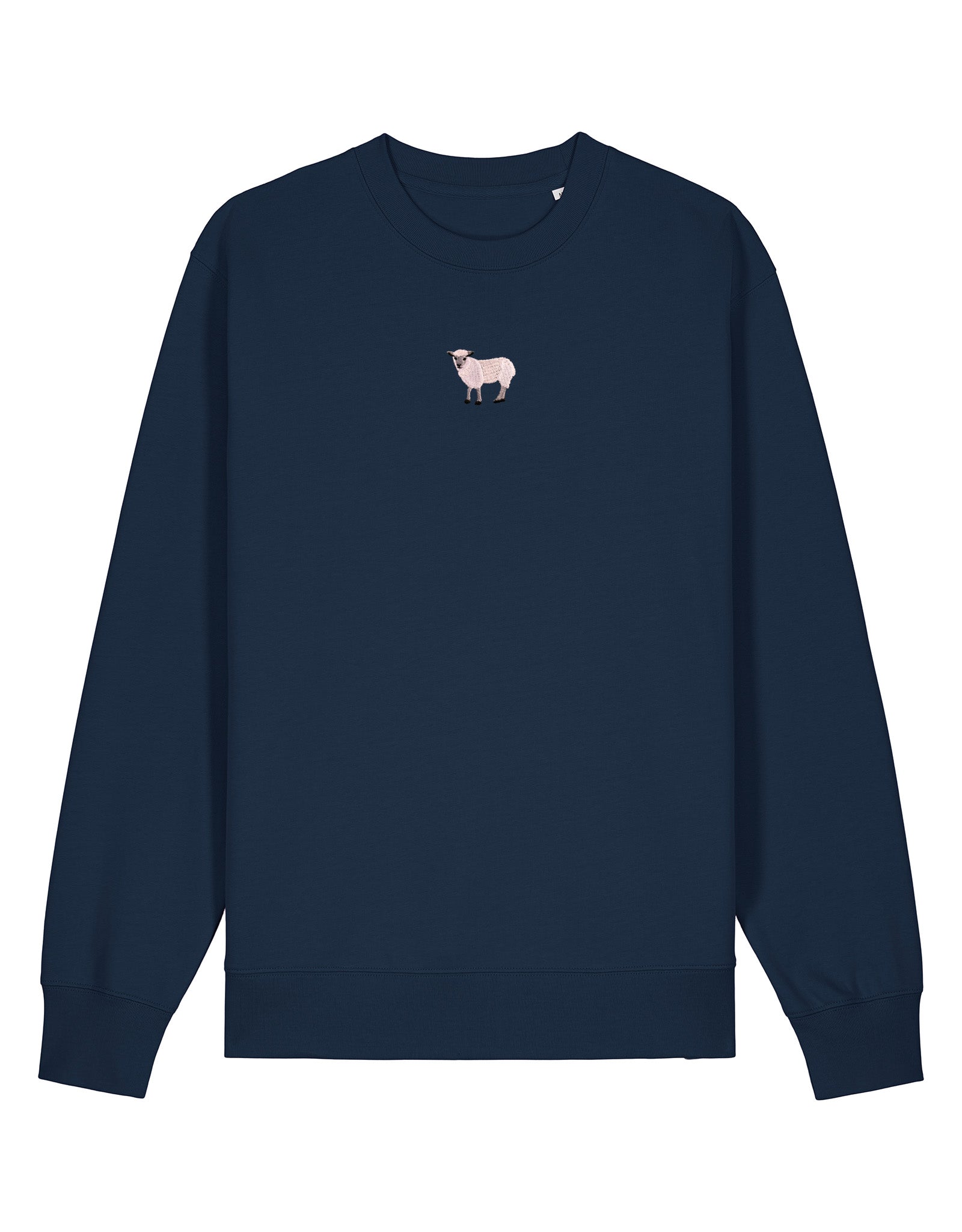 Sheep Embroidered Unisex Sweatshirt