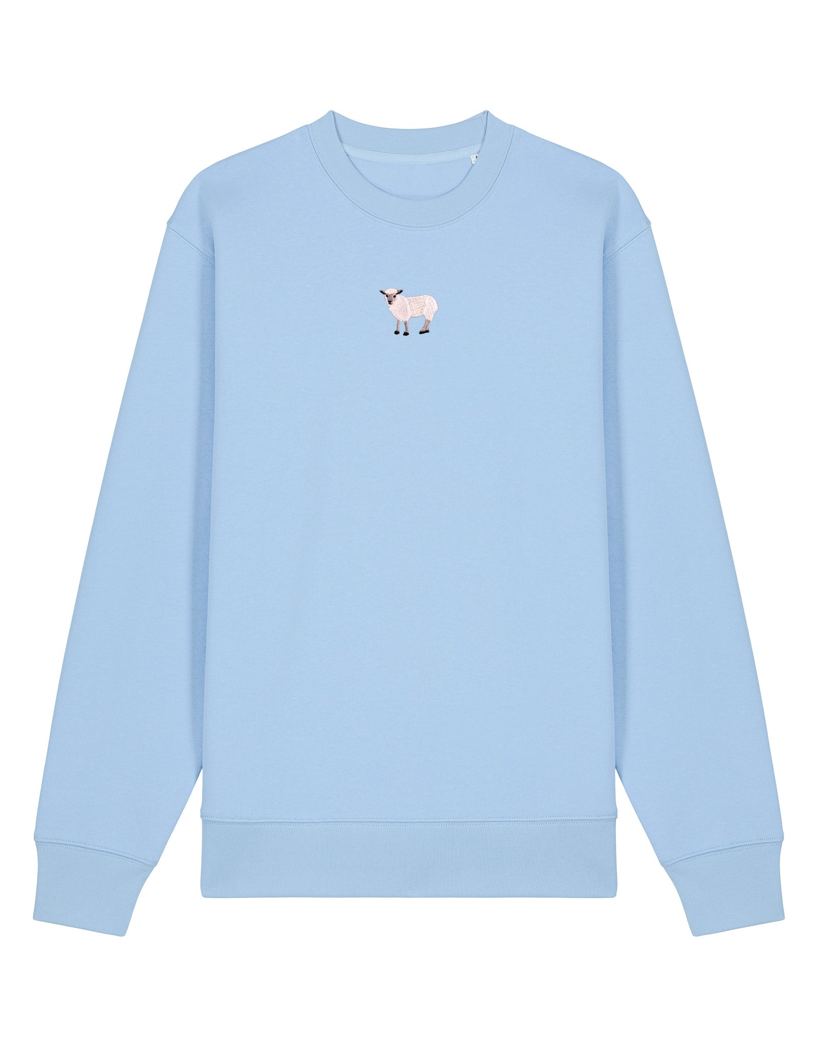 Sheep Embroidered Unisex Sweatshirt