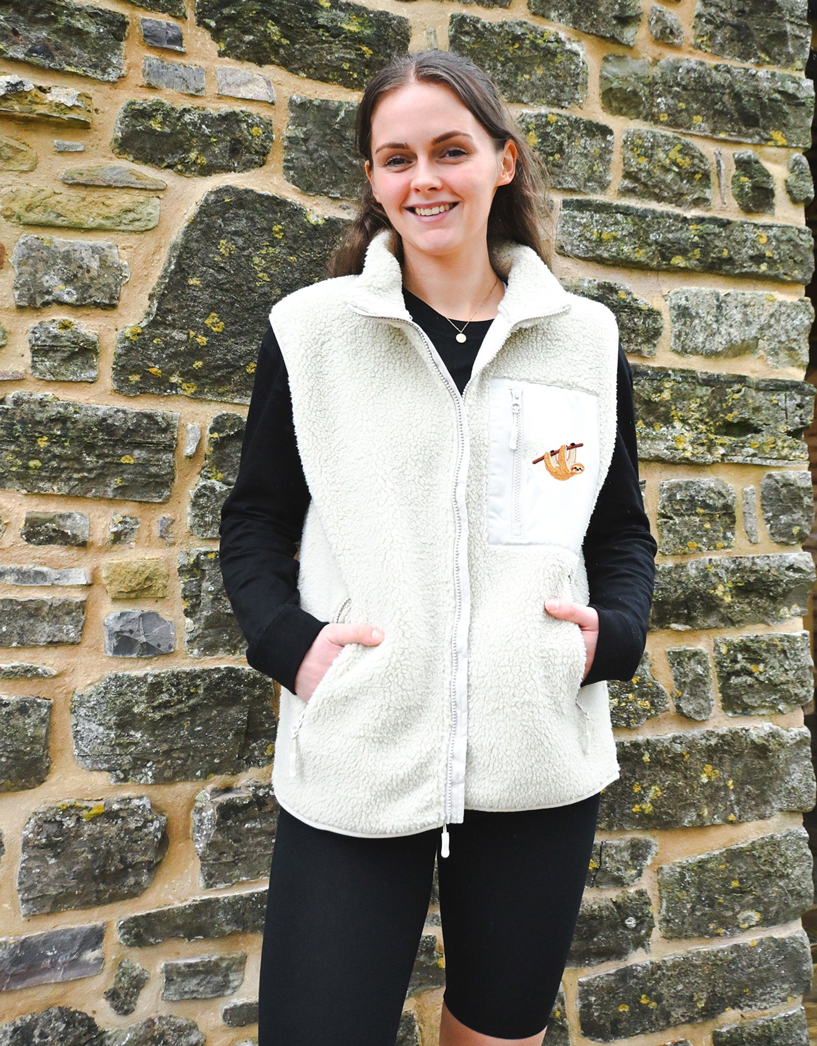 Sloth Recycled Polyester Fleece Gilet