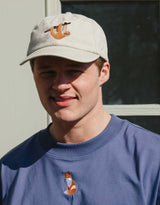 Sloth Embroidered Vintage Cap