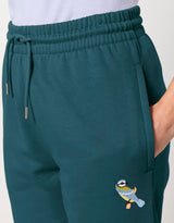 Blue Tit Embroidered Unisex Sweatpants