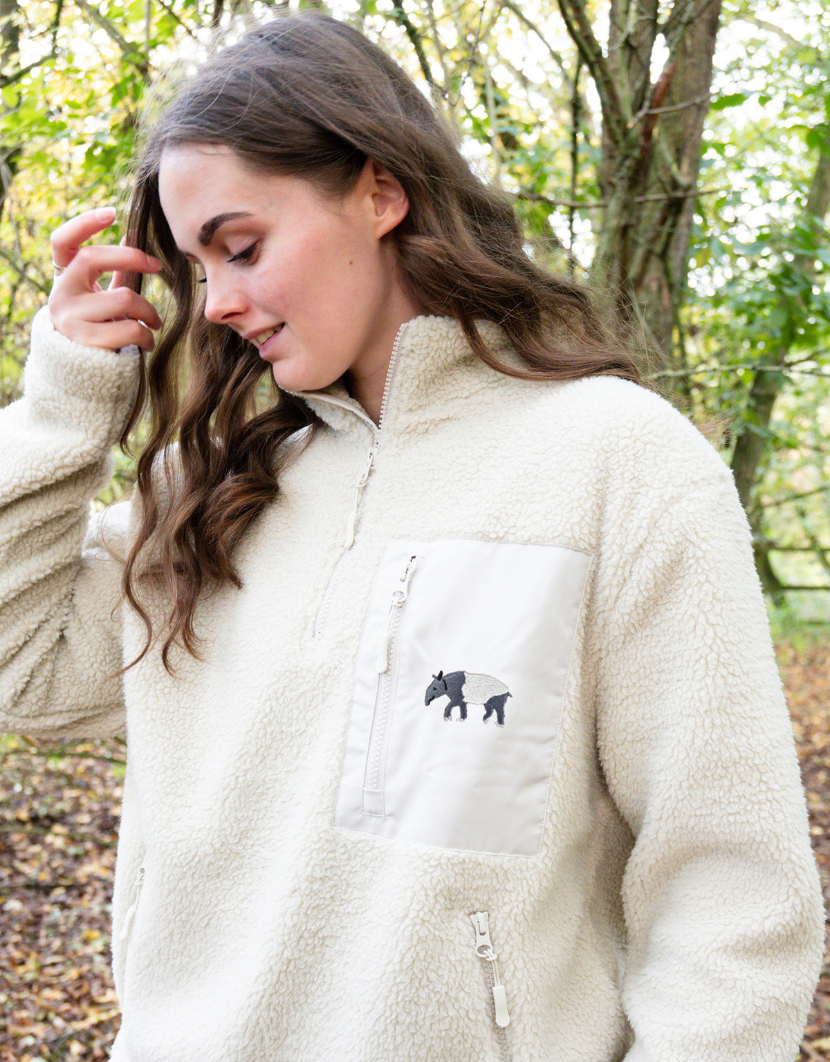 Tapir 1/4 Zip Recycled Polyester Fleece