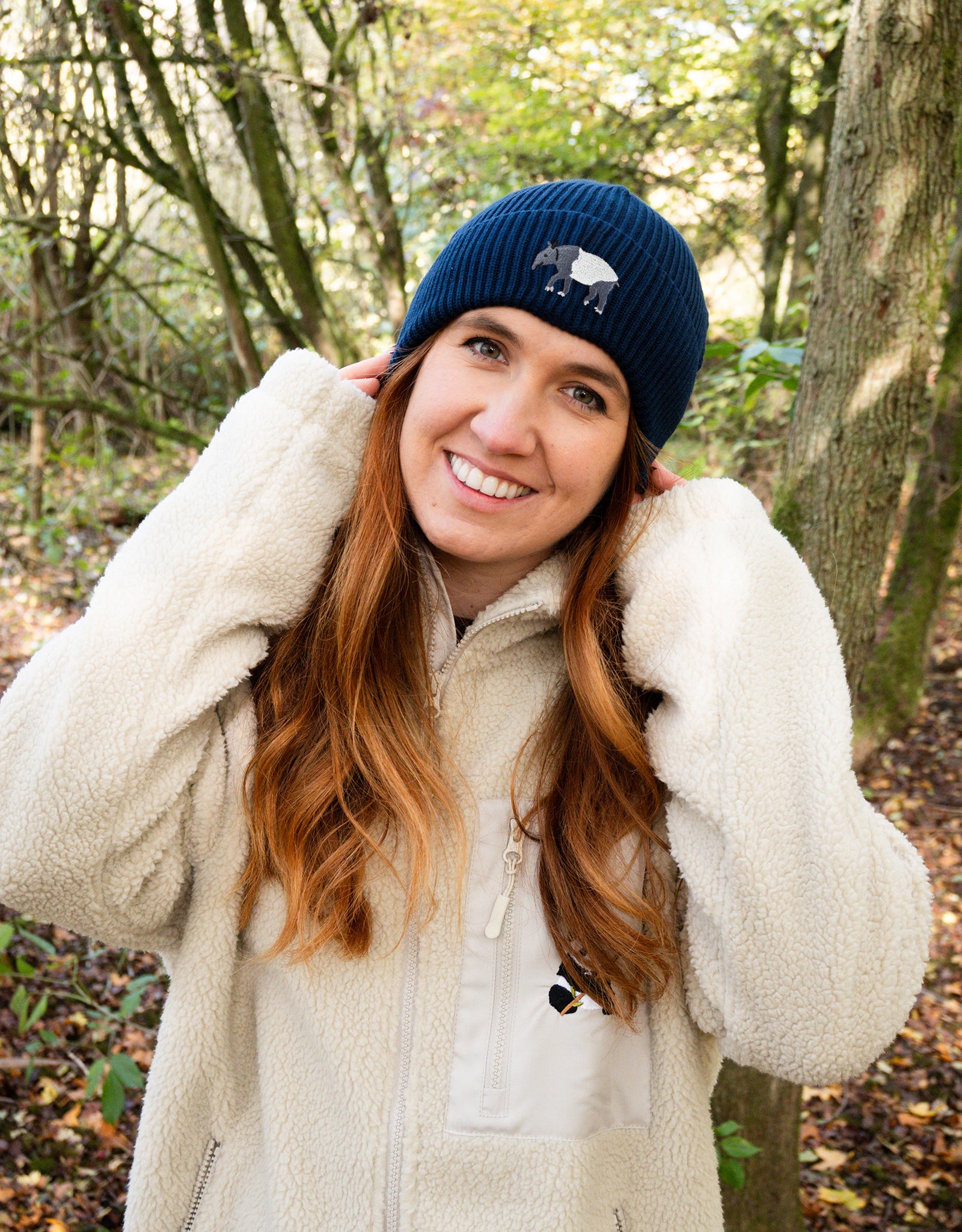 Tapir Embroidered Beanie