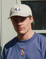 Tapir Embroidered Vintage Cap