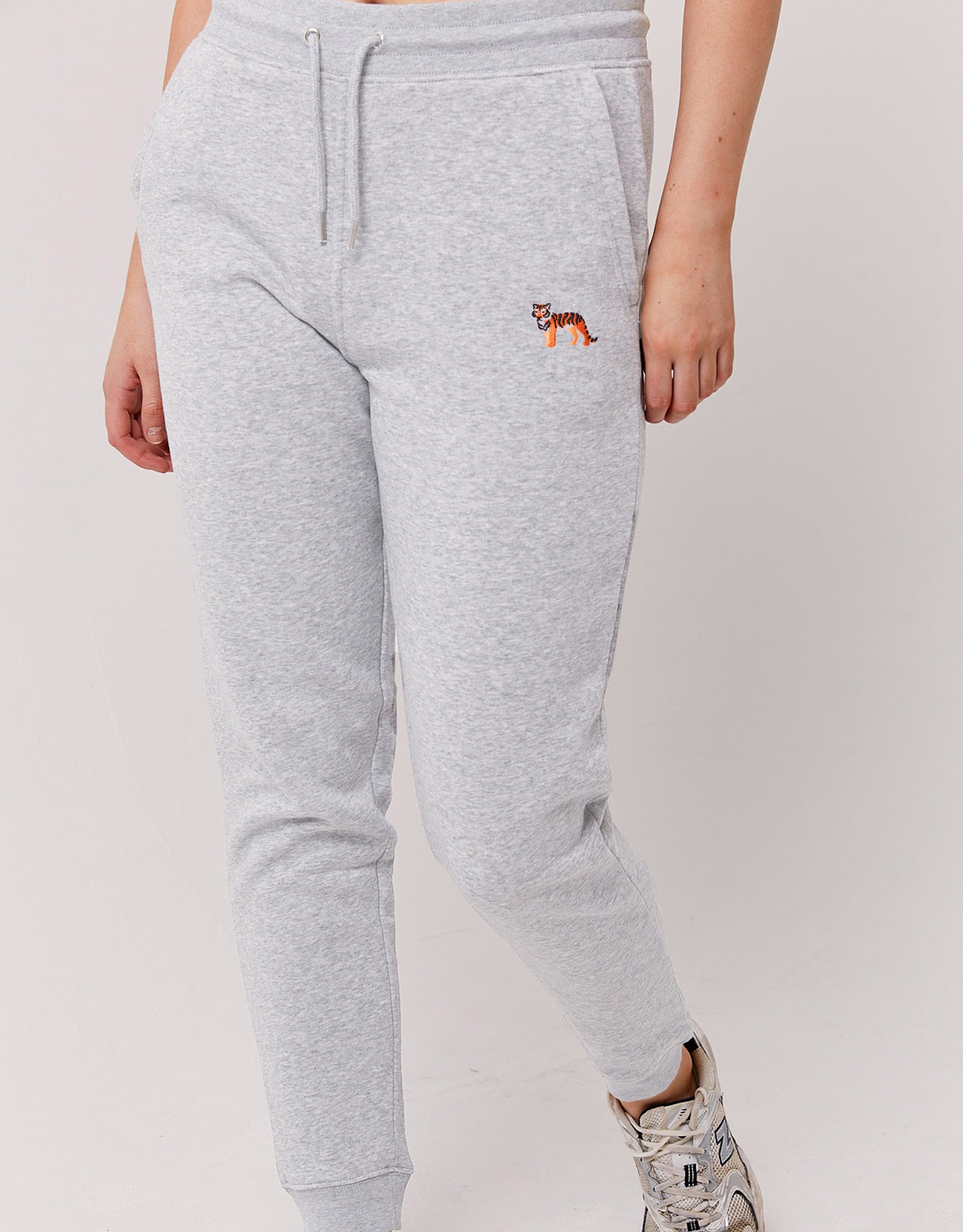 Tiger Embroidered Unisex Sweatpants