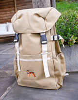 Tiger Embroidered Recycled Rucksack