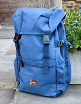 Tiger Embroidered Recycled Rucksack