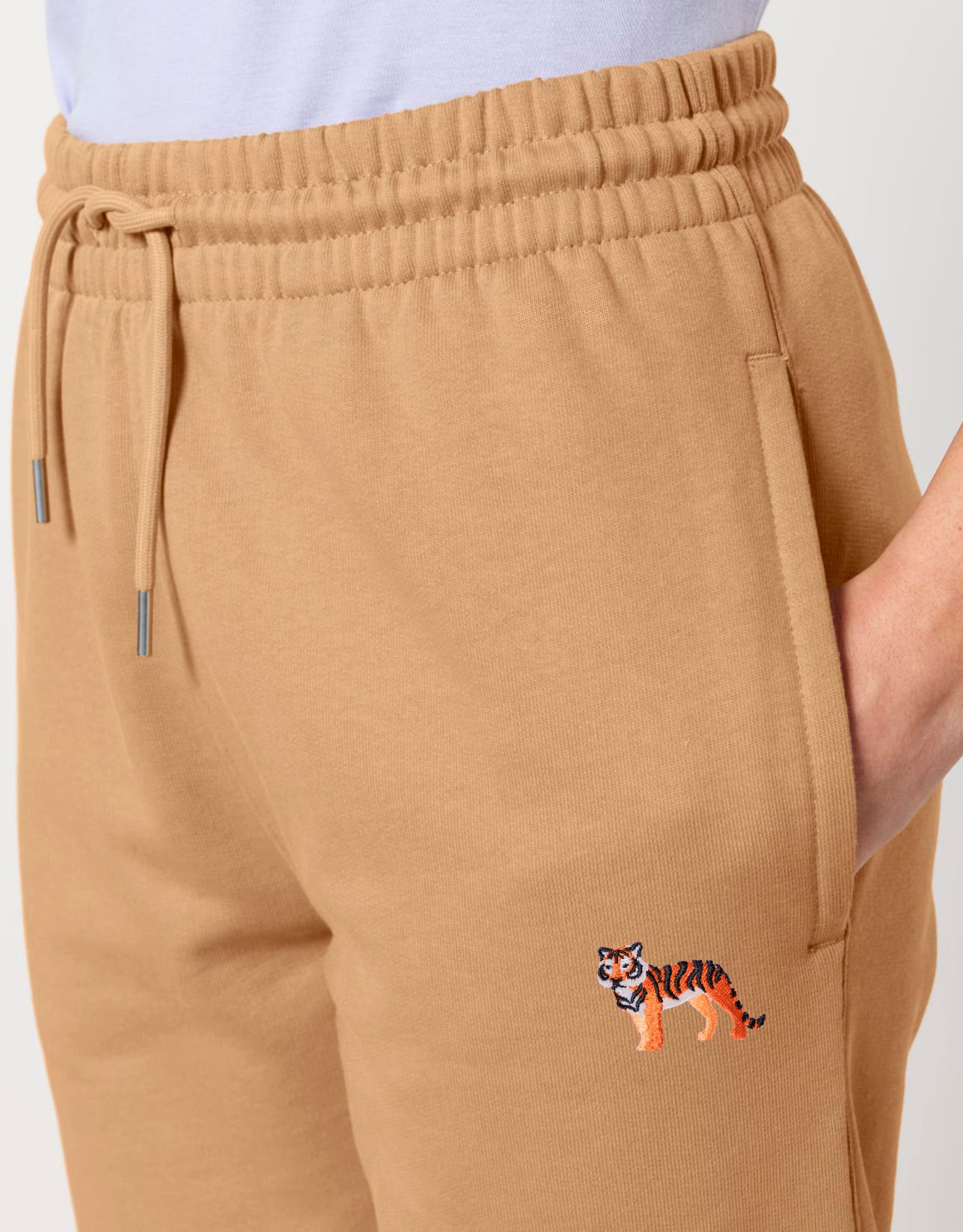 Tiger Embroidered Unisex Sweatpants