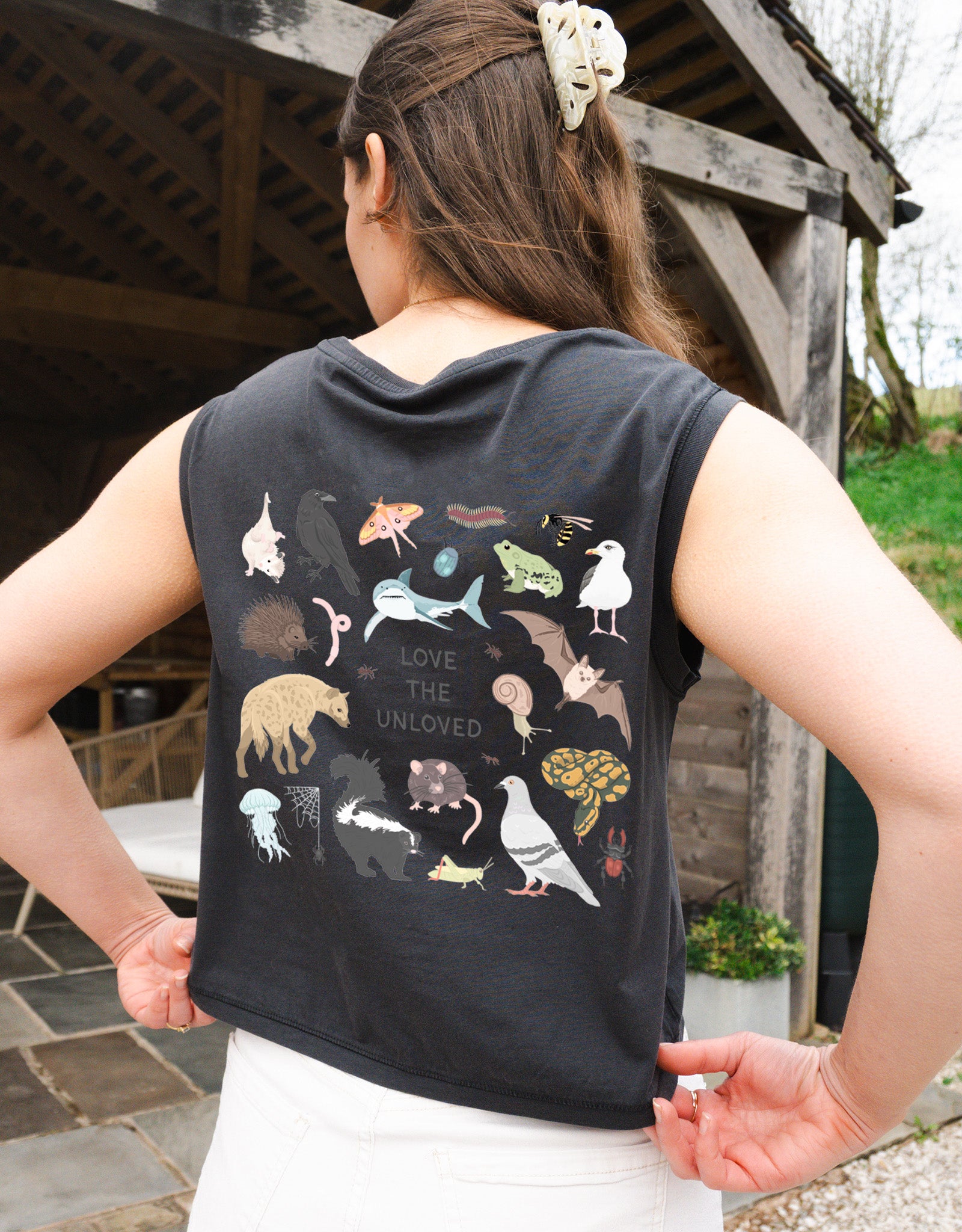 Love The Unloved Printed Unisex Sleeveless Tee