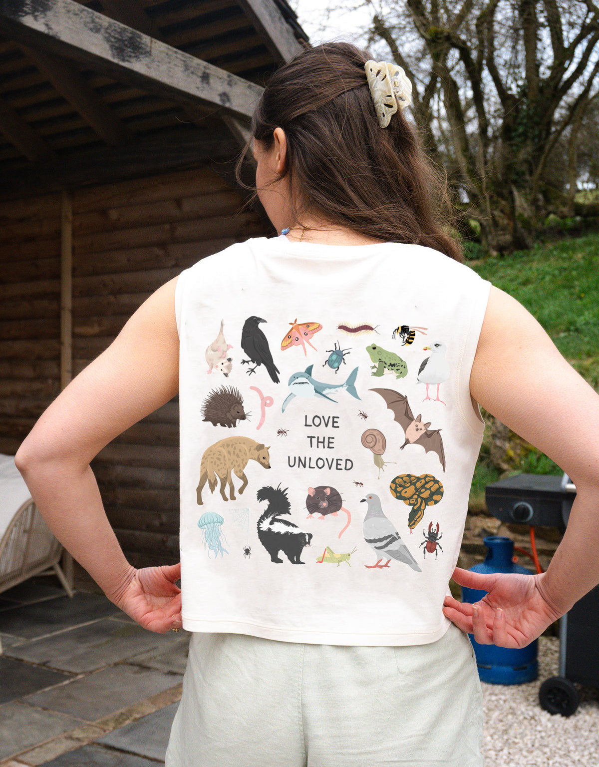Love The Unloved Printed Unisex Sleeveless Tee
